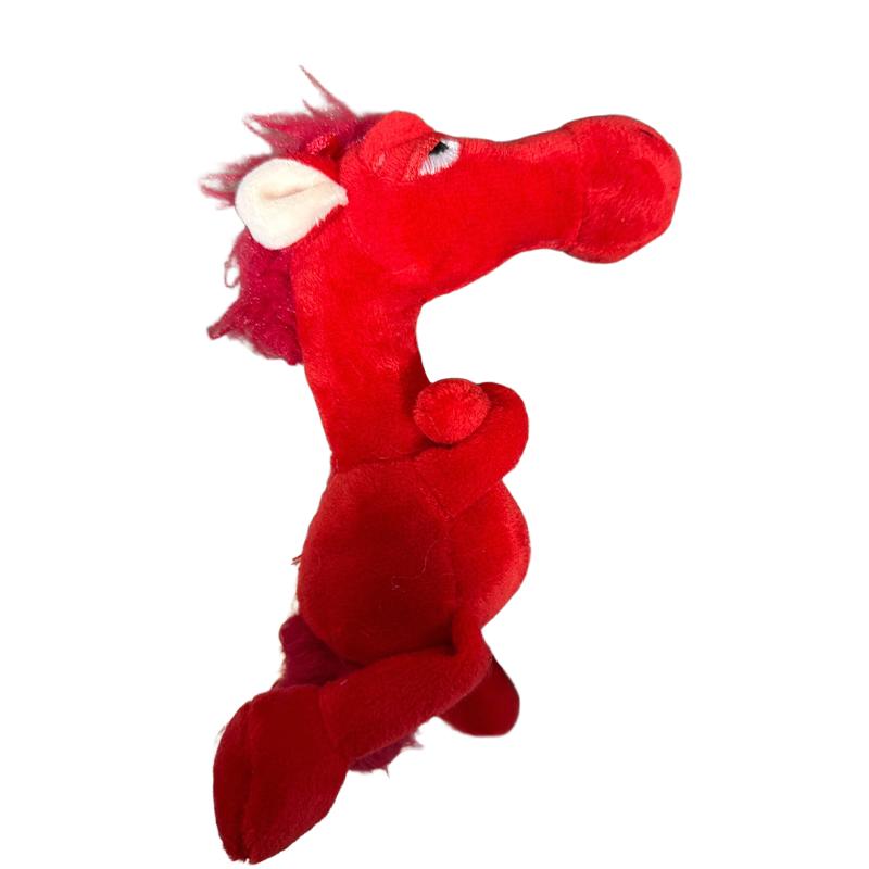 Black Horse Keychain Plush Toy Backpack Pendant Decoration Year Of The Horse Plush Toy New Year's Souvenir Gifts For Boys Girls