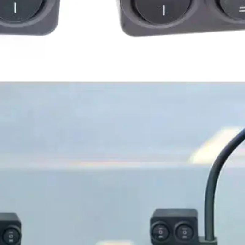 Motorcycle Switches Connector Handlebar Two Gears/Three Gears Button Push Light On/Off Button Waterproof Switch