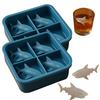 French Bulldog Ice Mold - 3D Silicone Dog/Shark/Cat/Owl Shape Ice Tray Fun Animal Shape Popsicle Molds For Whiskey Party Drinks