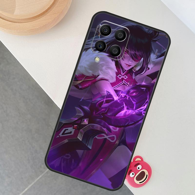 Genshin Impact Beidou Case For Samsung Galaxy M55 M15 M12 M13 M14 M54 M23 M16 M11 M21 M31 M20 M34 M52 M32 M36 M56