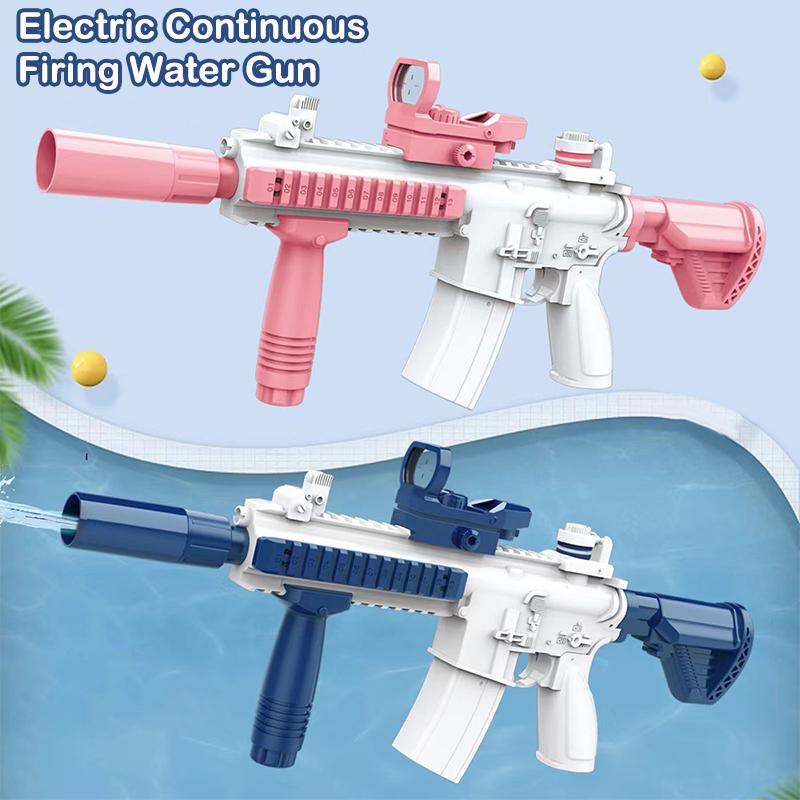 Large Capacity Water Spray Gun Summer Entertainment Water Gaming Toy Fully Automatic Water Gun Outdoor Swimming Pool Toys