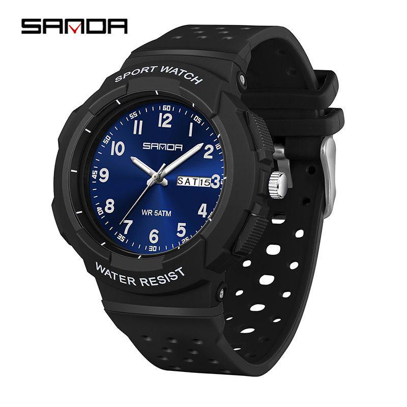 Sanda Student Watch: Simple Double Calendar Design for Junior High Students
