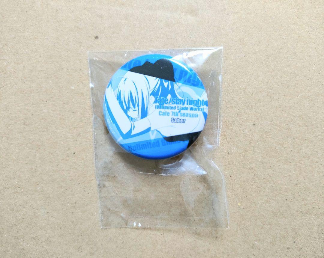 

[USED] Fate/stay night ufotable 7th Can Badge Saber