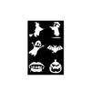 High Quality Professional Custom Special Unique  Body Art Templates Universal Self-Adhesive Face Paint Stencils