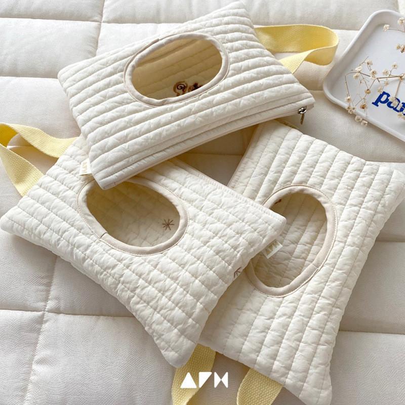 Macaron-Farben-Auto-Taschentuchbox, wasserdichte Taschentuch-Abdeckung, Kinderwagen-Taschentuch-Hängetasche