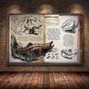 Modułowy Płócienny Ark Survival Evolved Obrazy Malarstwo Gra Survivalowa Wystrój Domu Druk Plakat Dinozaura Salon Nowoczesna Sztuka Ścienna
