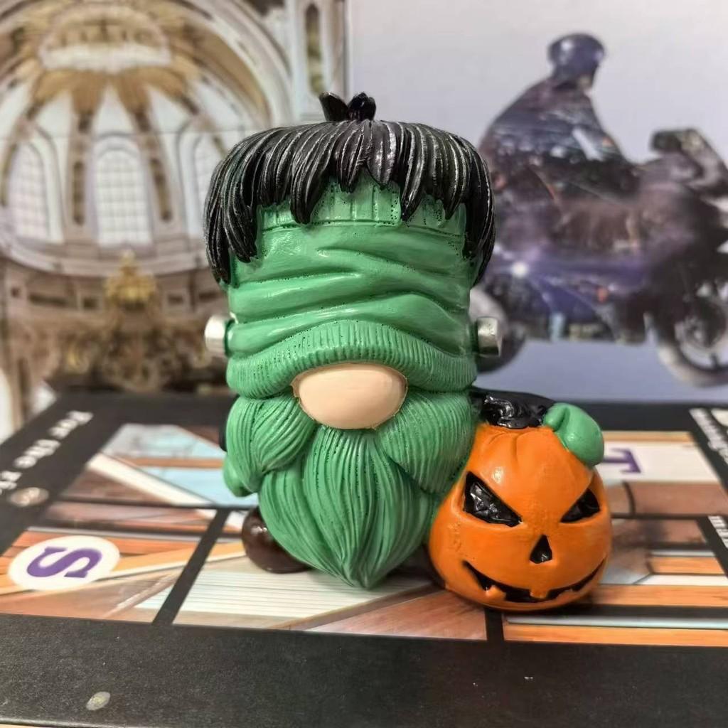 

Праздничный гном на Хэллоуин из смолы для украшения дома, офиса, сада и вечеринки Style B