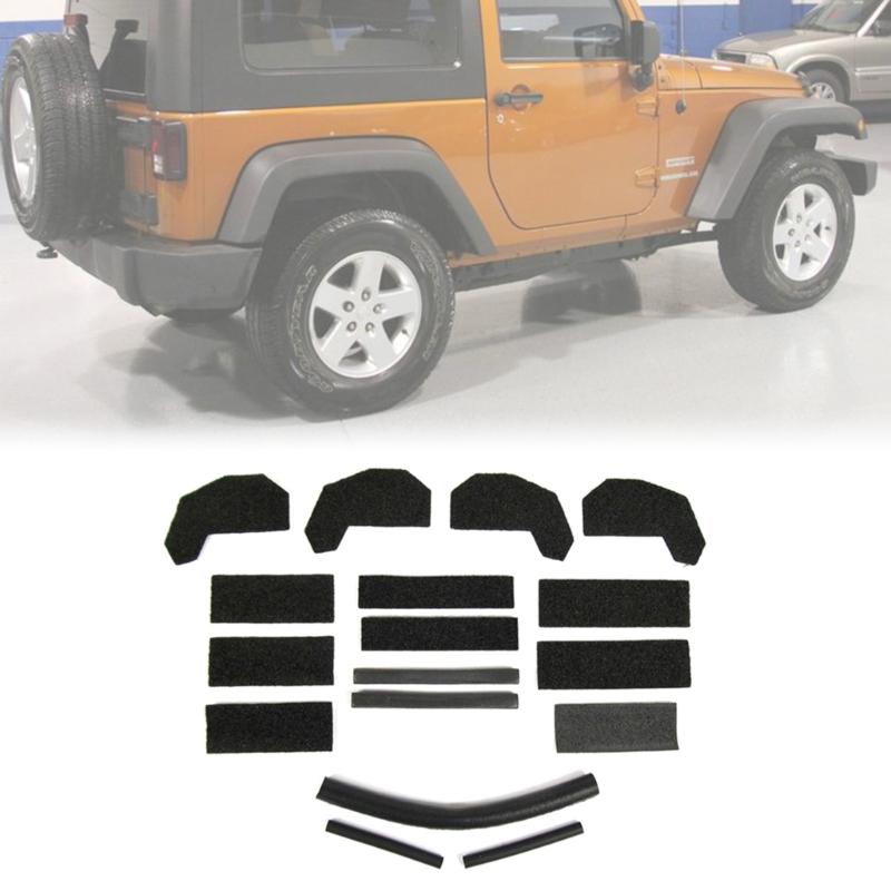 Replacement Foam Blocker Seal Kit for JK 17 s Foam Kit Replaces Part Number 68026937AB Easy to Install &Stick