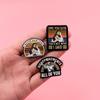Enamel Brooch Pin Alloy Lapel Badge Stylish Breastpin Clothing Accessories for Religious Event and Fashion Enthusiasts