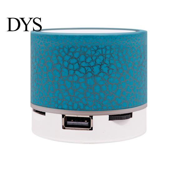 Bluetooth Bass Speaker A9 Portable LED Light Crack Bluetooth-compatible U Loudspeaker Disk TF Card Subwoofer Music Player for Phone