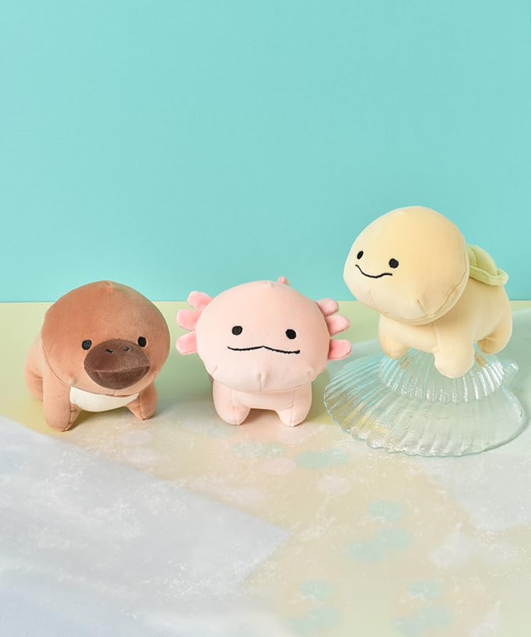 ACCENT Mofumo Friends Tenori Mascot Plush Toy, Palm-Sized (Platypus)