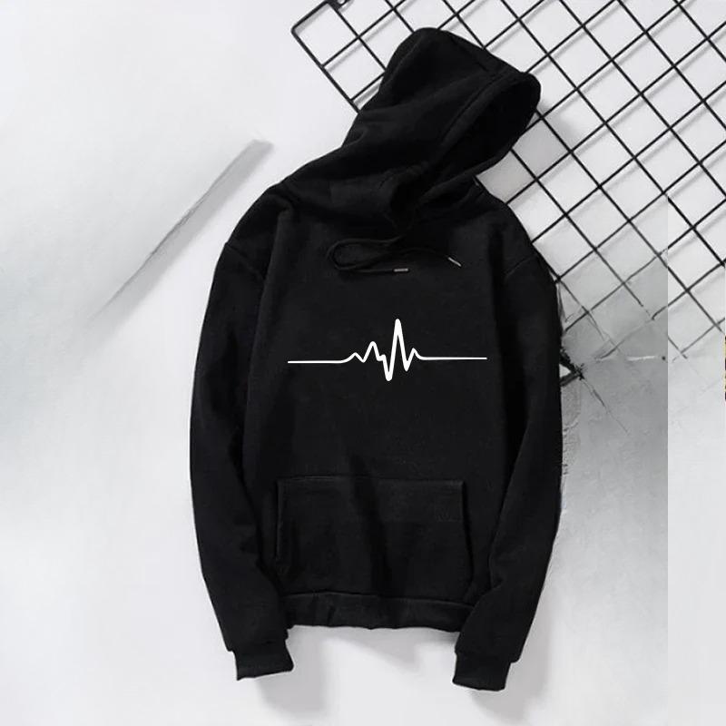 Casual Women's Versatile Printed Sweatshirt Daily Comfort Hoodies Sweatshirts Women’s