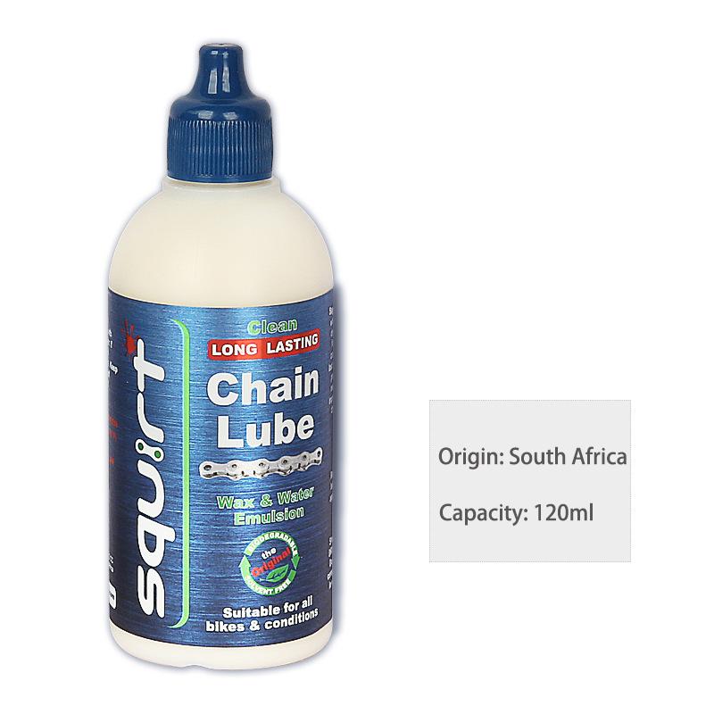 120ML Bicycle Chain Waxy Maintenance Oil Squirt MTB Road Bike Waxy Dry Chain Gear Oil Lube Chain Fork Flywheel Bike Accessories