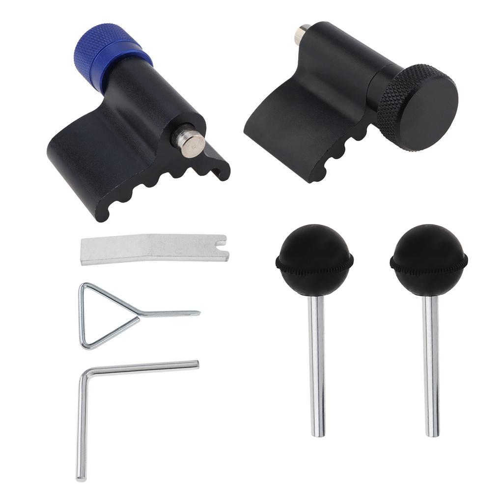 7pcs Timing Tool Kit Double Overhead Camshaft Crankshaft Positioning Lock Professional Grade Includes Storage Box