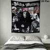 Lady Gaga poster Wall Hanging Printed Fabric Blanket Decorative Tapestries for Bedroom Living Room Home Decor