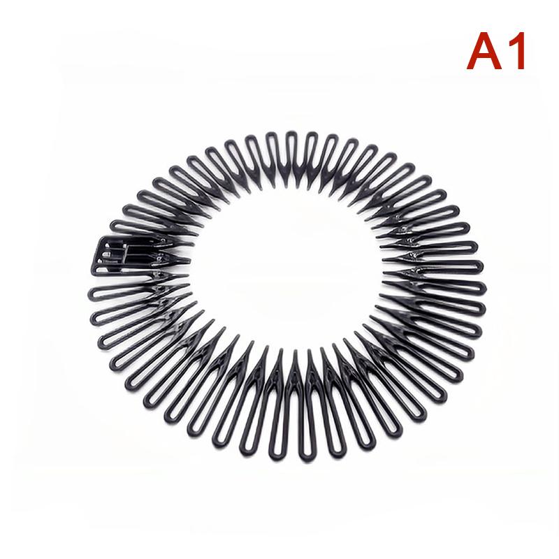 

Эластичный Гибкий Гребень Ободок Легкая Роскошь Круглый Ободок Женский Фиксированная Прическа Пучок Головной Убор Аксессуары