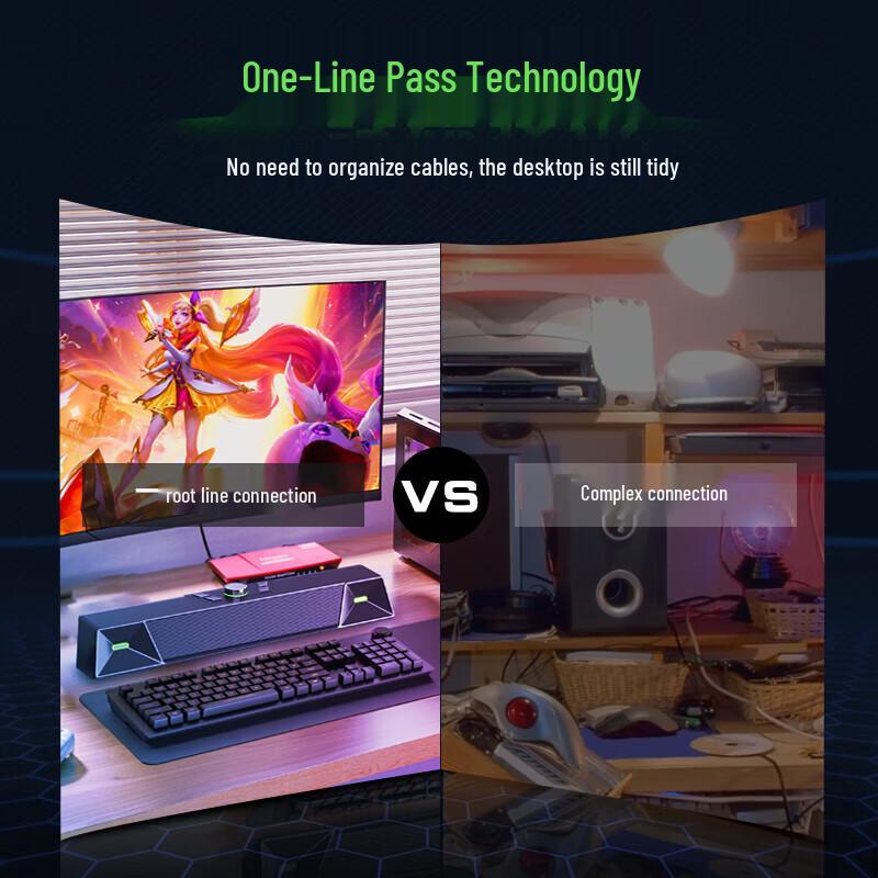 NEWMIN V1 PRO Bluetooth Gaming Computer Speaker