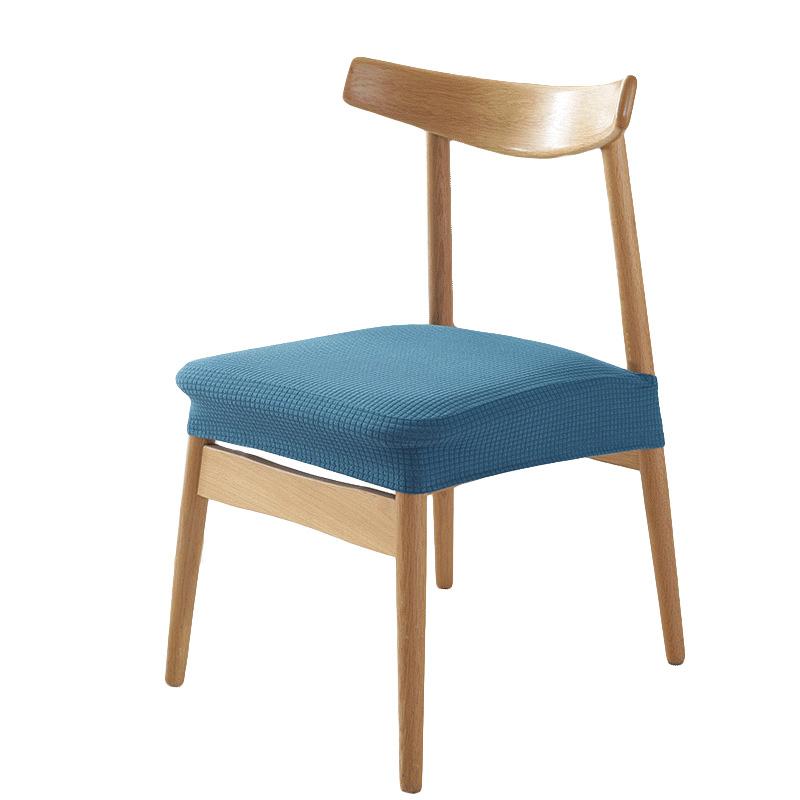 

1шт жаккардовая ткань съемная моющаяся обеденная свадебная декоративная крышка стула защитный чехол для стула темно-зеленого