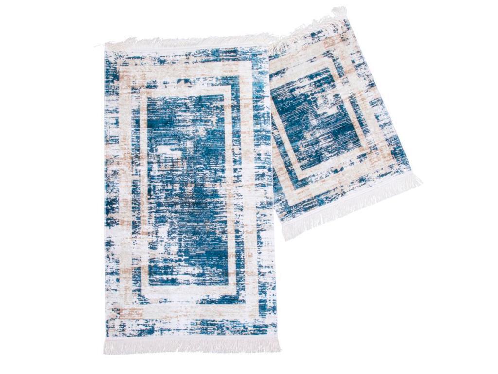 

Коврики для ванной Farah Rectangle Set 2 Pcs Blue
