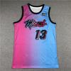 Camisa de Basquete Masculina Feminina Dwyane Wade 3 14 22 13 Bordada Camisa Esportiva de Time Algodão Respirável