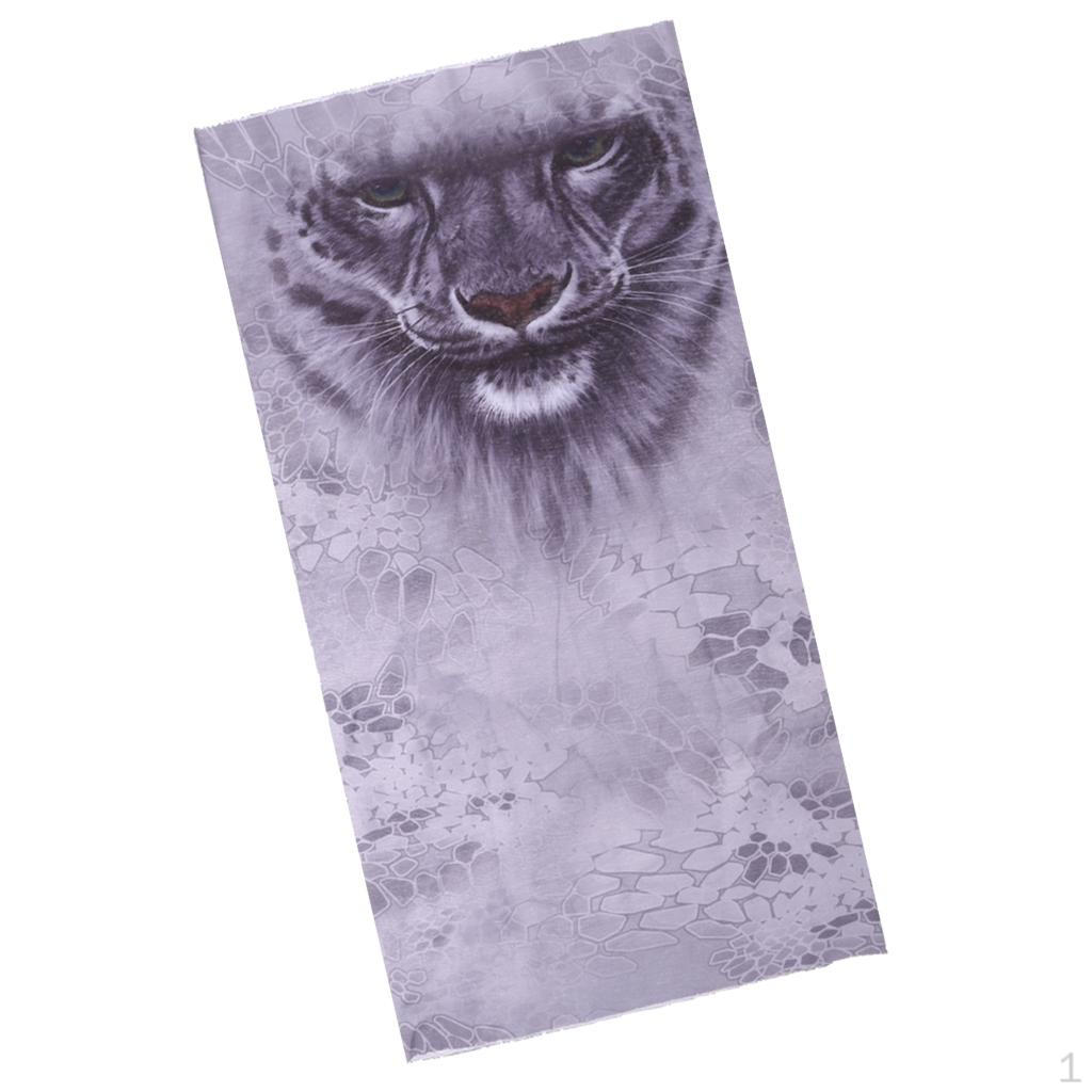 

Breathable Scarf Headwear - Cycling Running Riding Hiking Fishing Neck Wind Proof Tiger 01