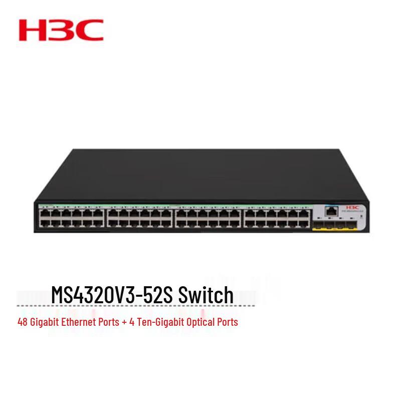 H3C MS4320V3-52S Standard Layer 3 Core Ethernet Switch