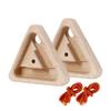 Wooden Climbing Fingerboard Reusable Finger Strengthen Board Rock Climb Board  Outdoor Sports