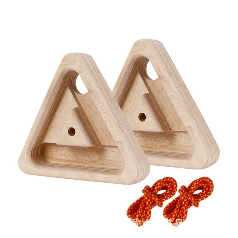Wooden Climbing Fingerboard Reusable Finger Strengthen Board Rock Climb Board Outdoor Sports