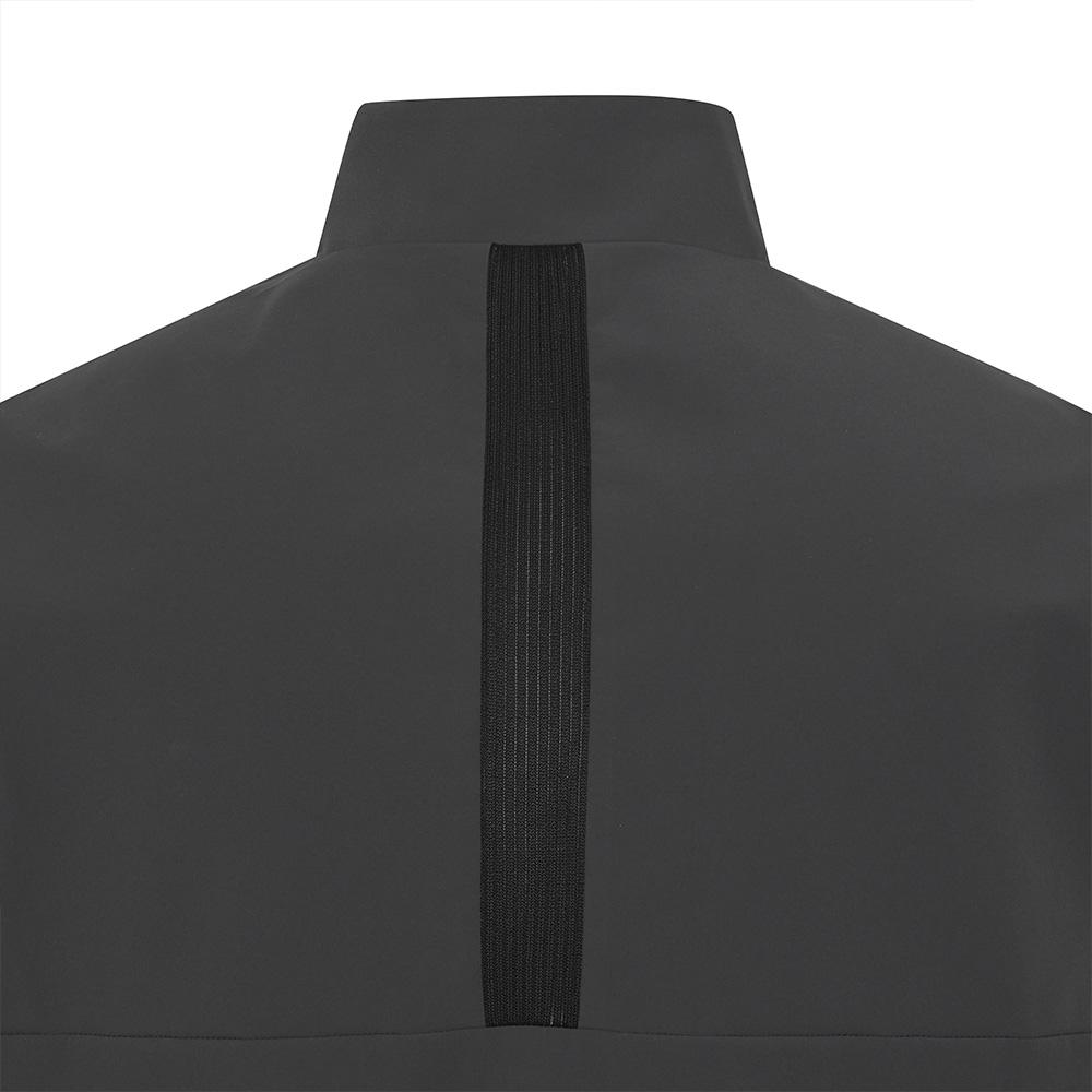 MALBON GOLF Tech Pool Zip Vest Black (Man)