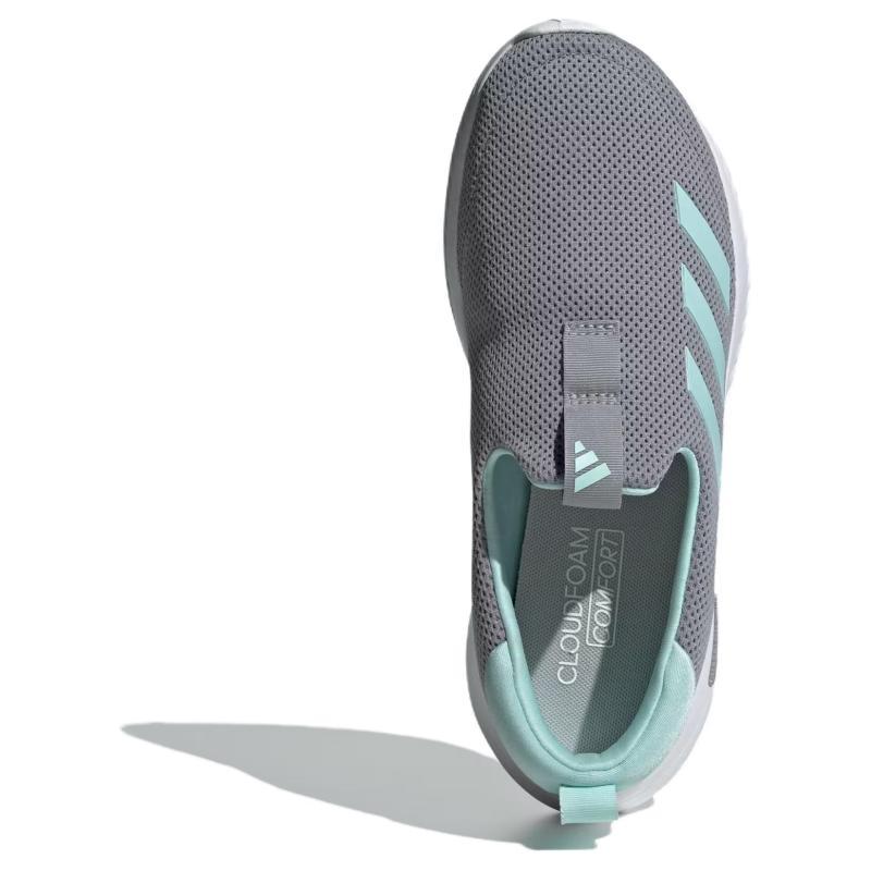 Adidas Anti-Slip Wear-Resistant Low-Top Casual Shoes Women's Gray Green Sneakers ID6514