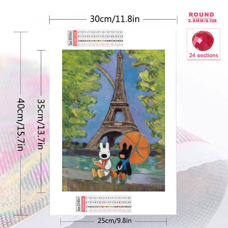 Gaspard Lisa Smile.29 100% Round Full Drill 5D DIY Diamond Painting Embroidery Cross Stitch Rhinestone Décor