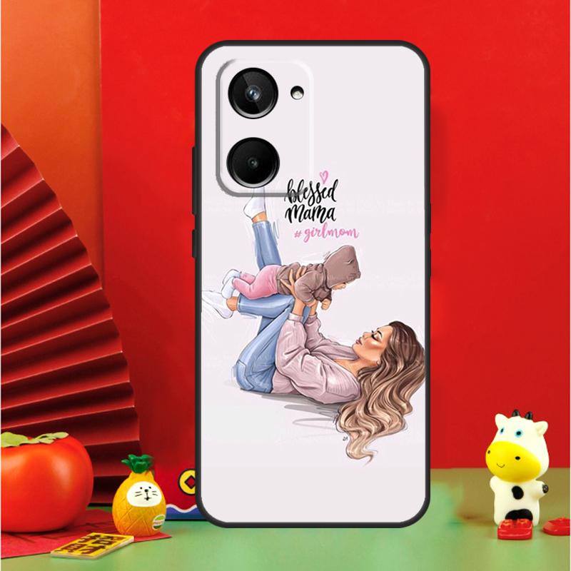 Baby Mom Daughter Girl Son Dad For Realme 15 Pro GT7 GT6 10 11 12 13 14 Pro Plus C65 C67 C63 C61 C51 C53 C35 C75 C55 Case