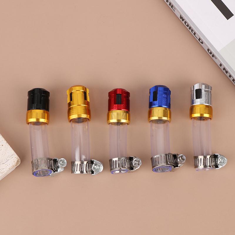 Motorrad Luftfilter Ablassschlauch Kopf aus CNC-Legierung für Click150 Universal Motorradzubehör Click Legierungsstopfen