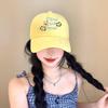 Korean Cat Peaked Cap Cotton Snapback Cap Fashion Letter Baseball Cap  Summer