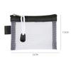 Mini Transparent Nylon Mesh Card Bag Credit Id Card Organizer Portable Coin Purse Lipstick Earphone Data Line Key Storage Bag