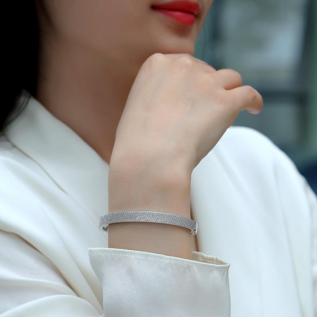 S925 Silver Moissanite Bracelet Bracelet Hand Jewelry