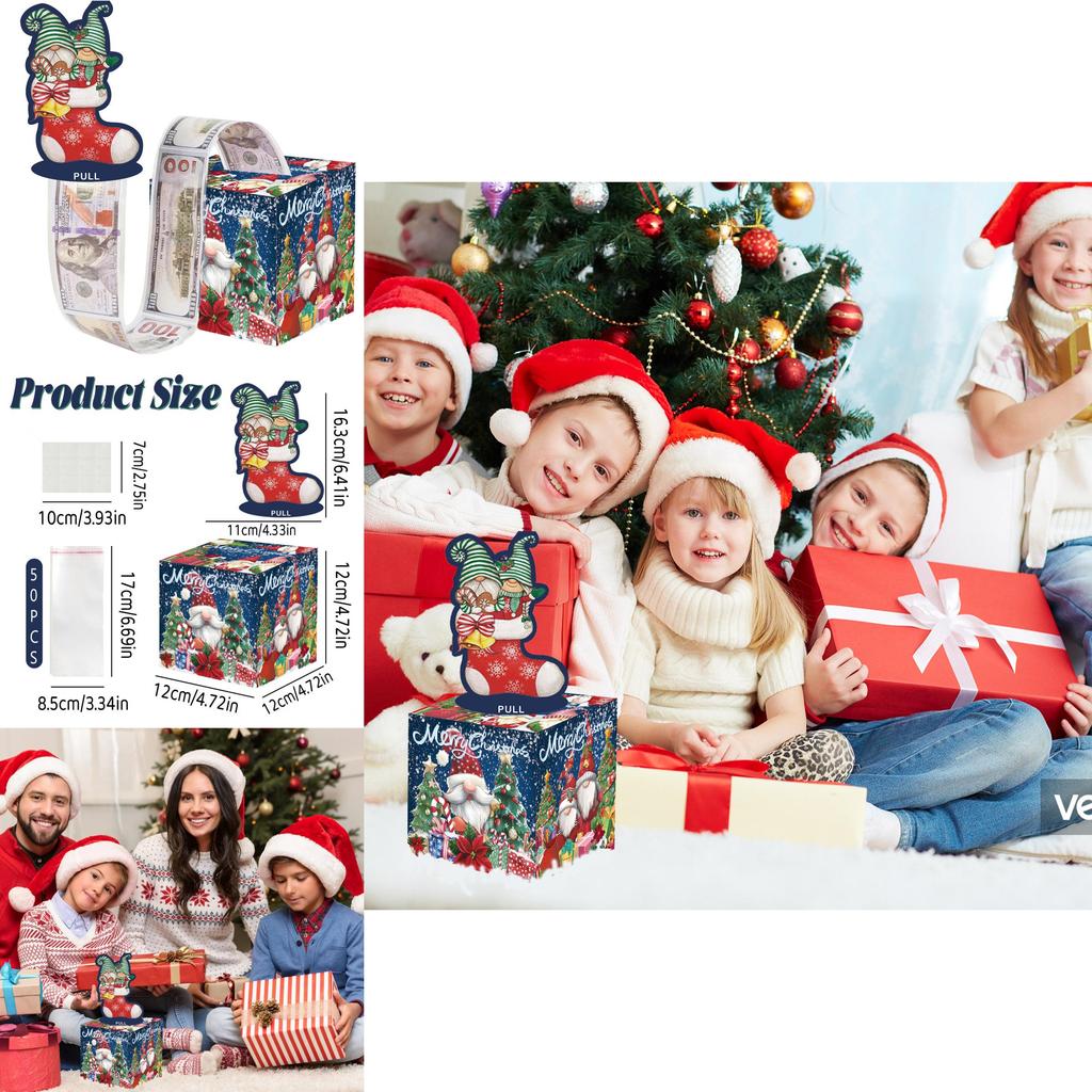 Christmas Theme Coin Container With Party Decor For Holiday Gatherings