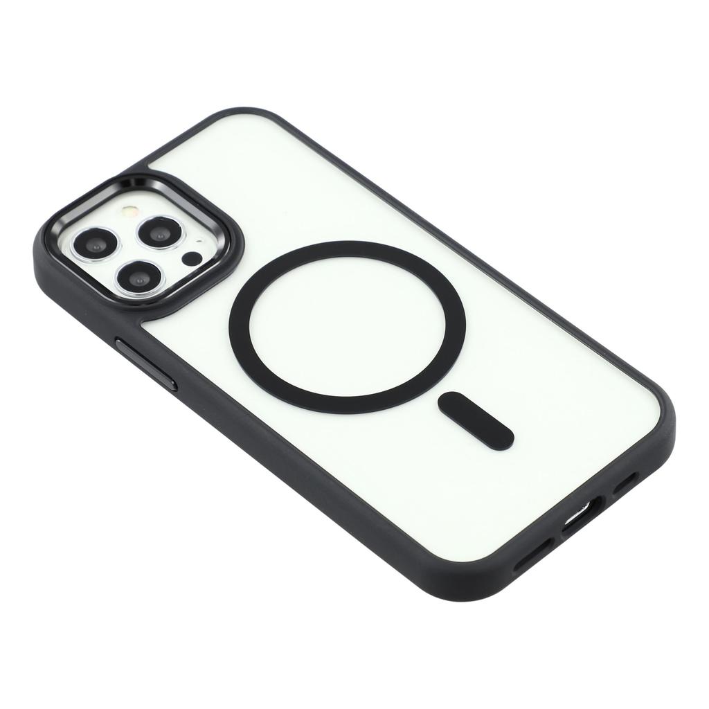 For iPhone 12/12 Pro Case Compatible with MagSafe Anti-Drop TPU+PC Phone Cover