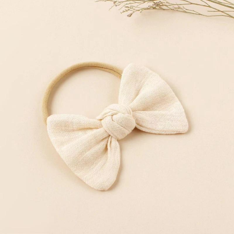 Set Cotton Baby Bows Headband Nylon Headbands Hair Bands for Children Girls Soft Hairband Toddler Newborn Hair Accessories