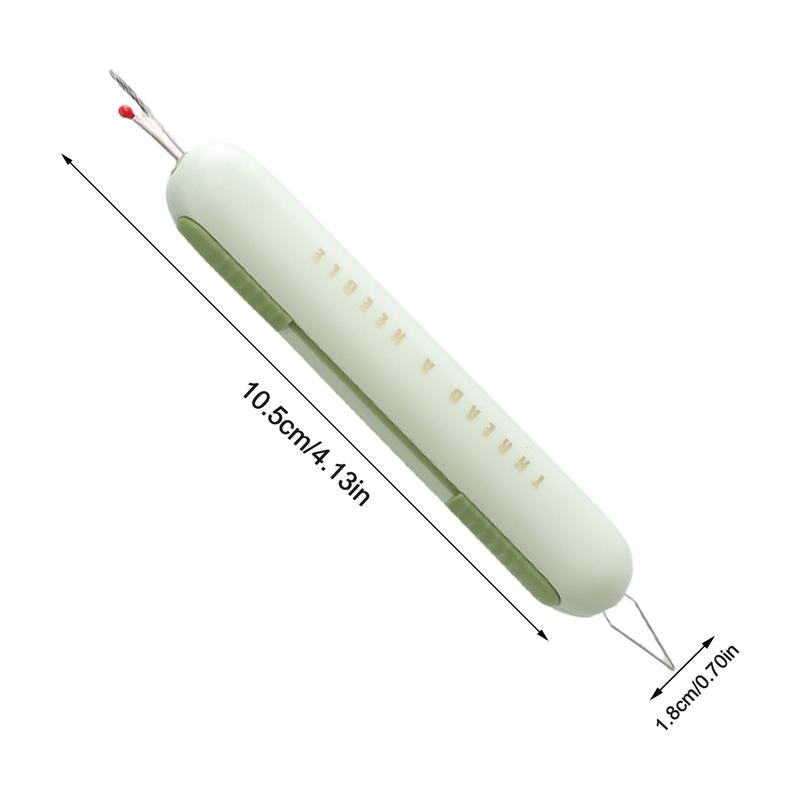 

Seam Thread Remover 2-in-1 Threader Stitching Remover Double End Design Manual Sewing Tools Sewing Accessories for The Elderly зелений