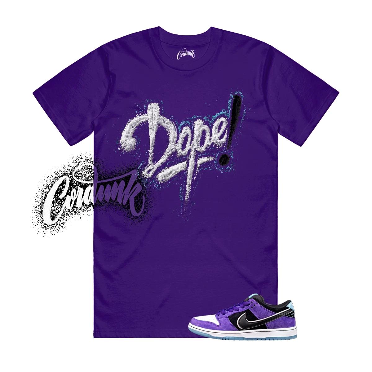 Dunk Hayley Court Purple Black White Lagoon Pulse Doll T Shirt Match DOPE 3XL