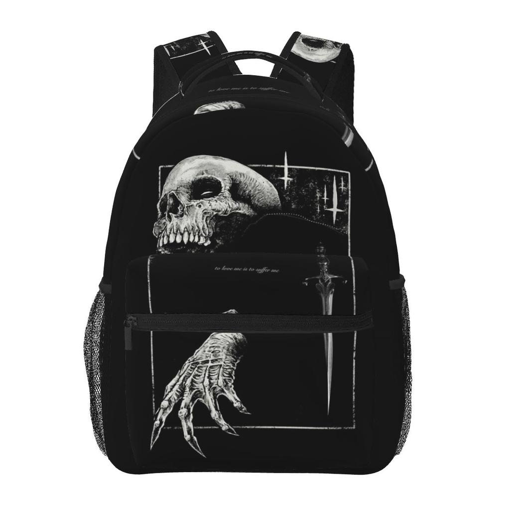 The Outlast Trials Game Printed Student Backpack School Bag Hiking Travel Daypack for Men Women Fashion Bookbag Shoulder Bags