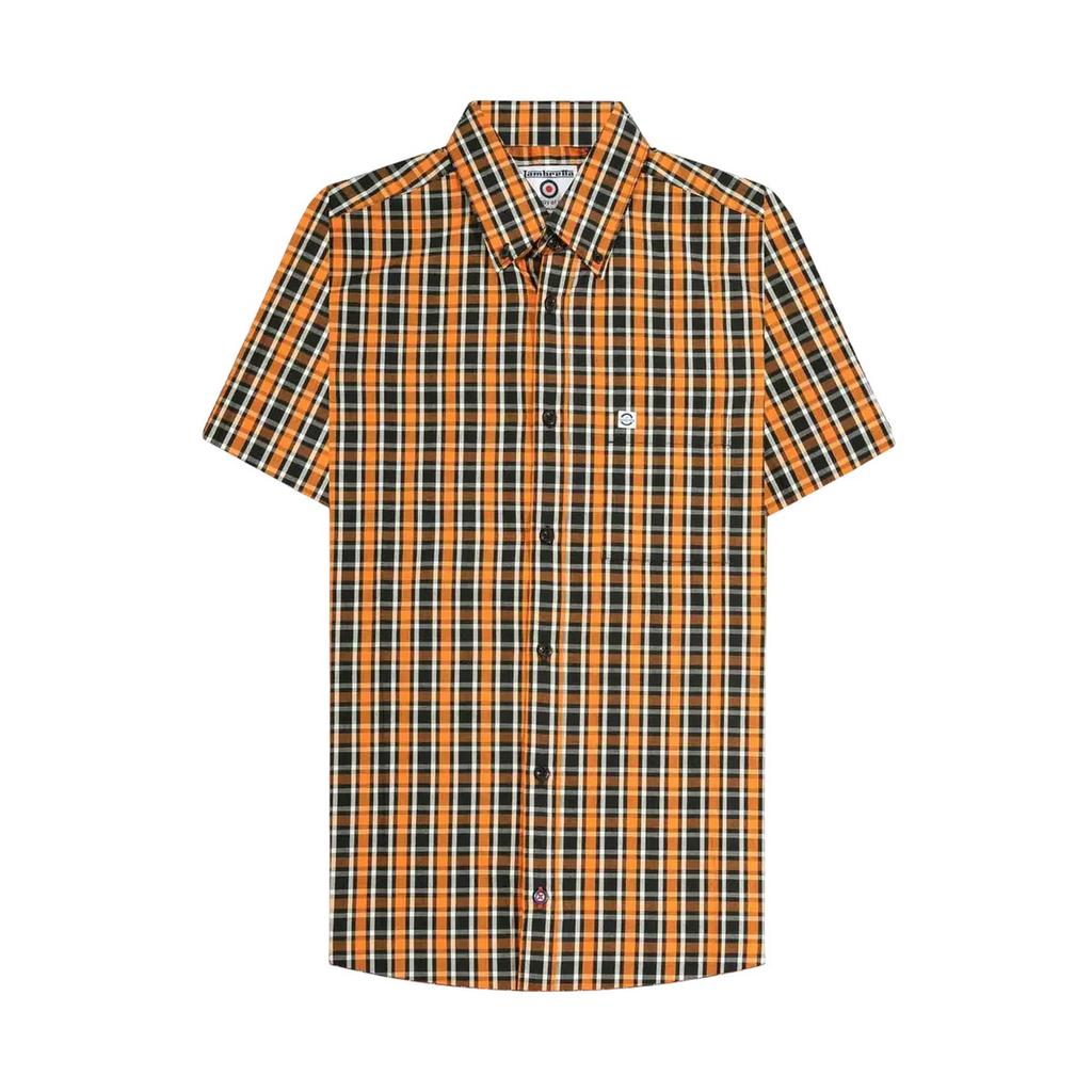 Lambretta Unisex Adult Checked Shirt