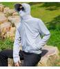Unisex Ice Silk Cooling Sun Protection Lightweight Quick-Dry Sportswear for Outdoor Fishing