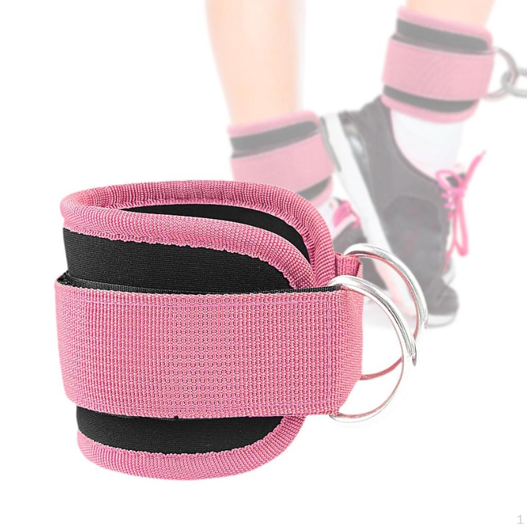 Ankle Strap Cuff for Kickbacks Leg Resistance Band Home Lower Body Exercises
