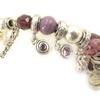 Les Trésors De Lily [C5297] - Designer Bracelet 'Belle Des Champs' Purple