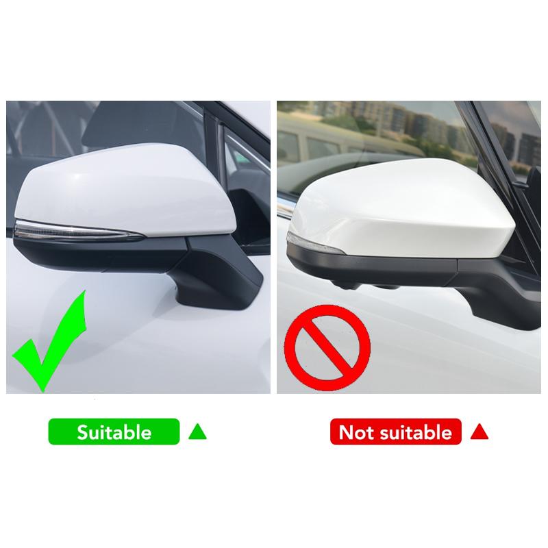 Car Rearview Mirror For Toyota Corolla Cross XG10 2024 2025 Hybrid Side Molding Cover Trim Stickers Accessories