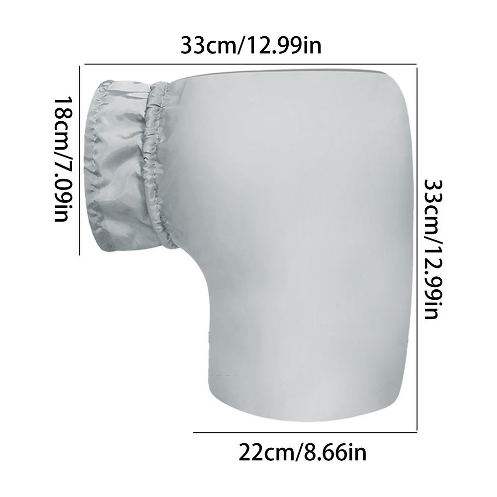 1Pair Motorcycle Handlebar Gloves Winter Warm Snowmobile Handle Grip Gauntlets Gloves Windproof Cold Weather Handlebar Mittens