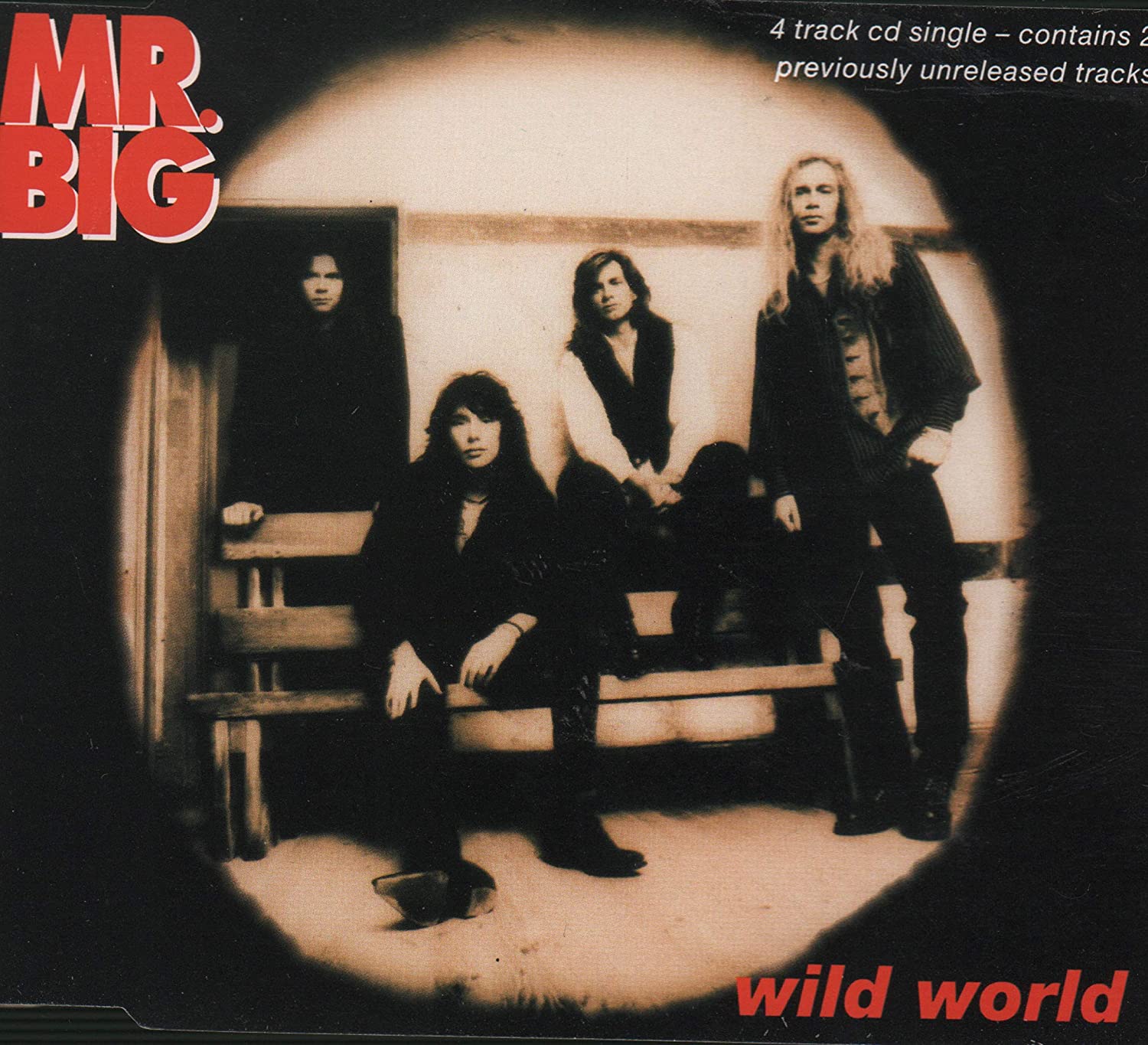 

CD MR BIG - Wild World Japan Rock Used