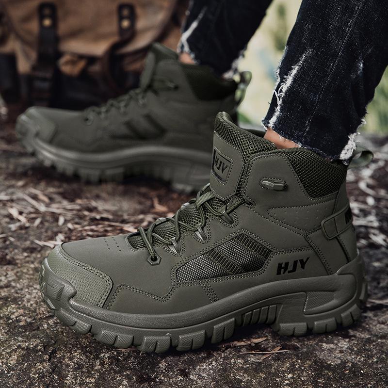 New Outdoor Sports Help Breathable Large Size Hiking Shoes Casual Camping Desert Travel Hiking Shoes